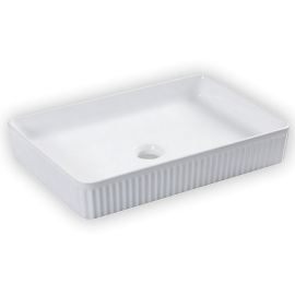 Umivaonik umetnicki 500*340*130 HIDROSAN [KW-1589] [bela, sjaj]